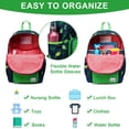 thumbnail image 3 of Mochila VASCHY para niños pequeños con diseño de dinosaurio resistente al agua, 3 of 9