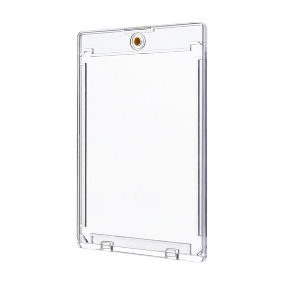 Acrylic Trading Card Holder Lock Mechanism Shockproof Design Cards Display Case For Easy Carrying And Storage