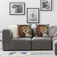 thumbnail image 2 of Acheng The Moon Sun Flannel Throw Pillow Case,Daughter Sister Astrology Lovers Gifts, Mom, Gifts,Cushion Cover for Sofa Couch Bed Girl Room College Dorm,Set of 2 White(Two Size Print) 18x18in, 2 of 7