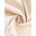 thumbnail image 5 of DARING DIVA Women's Plus Size Satin Silk Pleated Loose Nightgown 3X Champagne, 5 of 6