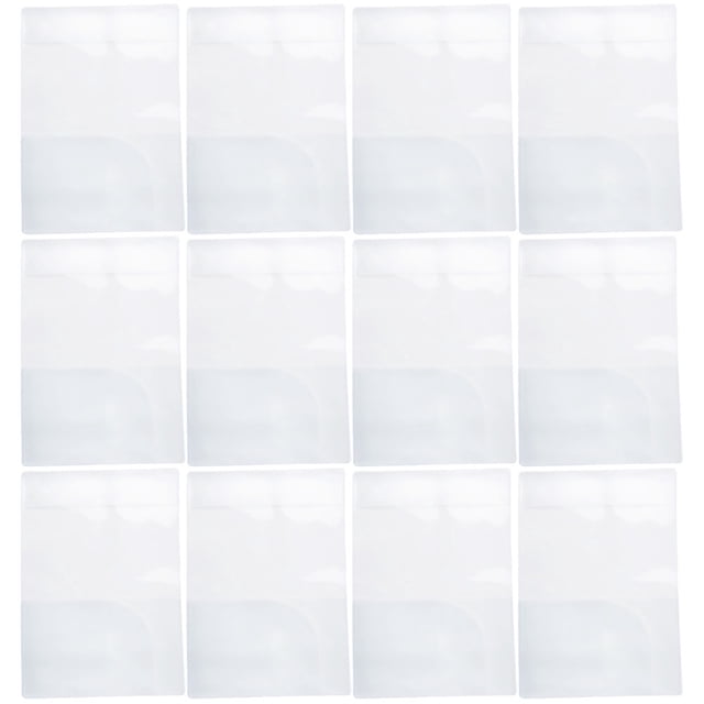UPGRATOR 20Set Clear Passport Holder PVC Waterproof for Travel and ID Protection