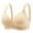Beige, variant on Womens Wireless Bras with Support and Lift Plus Size Lift Push up Bras Full Coverage Comfort Wirefree Bralettes Wine 1