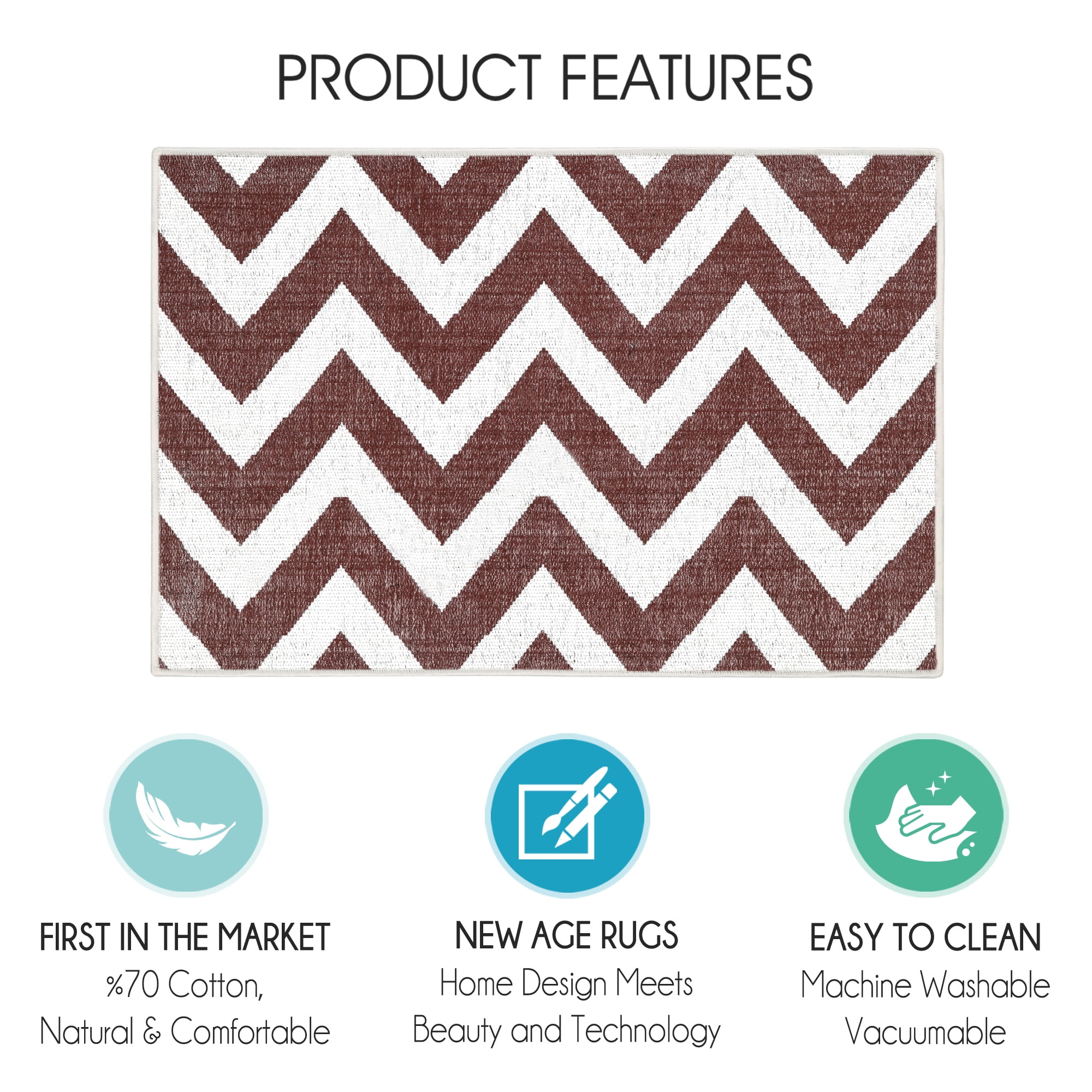 Sussexhome Under Sink Mat - Ultra-Absorbent Cotton Shelf Liners For Kitchen Cabinets - Non-Slip, Waterproof Backing - Machine Washable Surface Protector - Durable Cover, Customizable, Easy To Cut