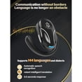 thumbnail image 2 of Auriculares con traducción en tiempo real mediante IA. 144 idiomas. Respuesta ultrarrápida. Traducción sin conexión para viajes, negocios y aprendizaje, 2 of 7