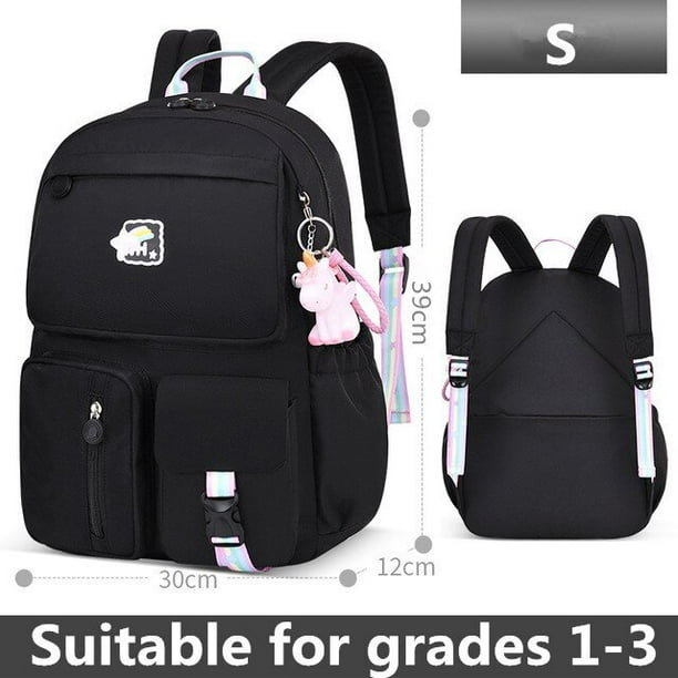 Korean fashion rainbow shoulder strap school bag for teenagers girls Children s waterproof backpacks kids schoolbags mochilas