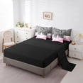 thumbnail image 3 of Erosebridal Glitter Showerhead Bedding Sets Twin Size,Dreamy Princess Comforter Sets with Sheets,Pink Grey Bed in a Bag Twin size,Lightweight Bling Bedroom Decoration,Reversible,7-Piece, 3 of 6