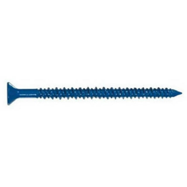 375301 0.18 x 1.75 in. Phillips Flat Head Tapper Concrete Screw With Bit, 100 Pack