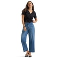thumbnail image 3 of Lee® Women's and Plus Button Front Tie Top, Sizes S-4XL, 3 of 6