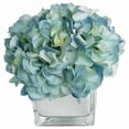 thumbnail image 6 of RG Style Artificial Silk Hydrangea Floral Arrangements in Decorative Vase, 6 of 7