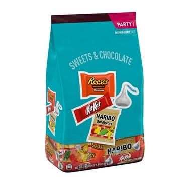 Hershey Miniatures Assorted Flavored Candy, Party Pack 31.41 oz