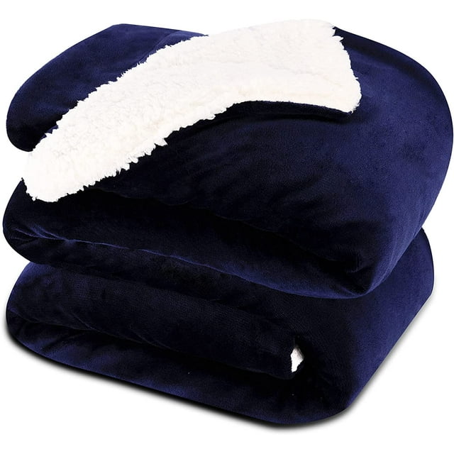 Sherpa Blanket Twin Thick Warm Blanket for Winter Bed Super Soft Fuzzy