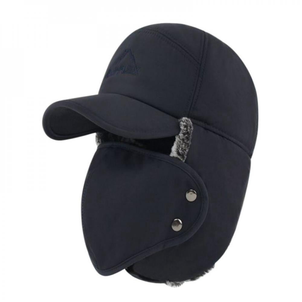 Thermal Fur Lined Trapper Bomber Hat 