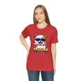 thumbnail image 6 of Skateboarding Bulldog Unisex T Shirt, 6 of 12