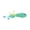 Blue, variant on dgysar Colorful Rope Fish Feather & Crinkle Cat Toy, Resistant Teeth Cleaning Chew Toy for Indoor Felines Red 1PC