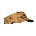 thumbnail image 2 of Easygdp Brown Mushrooms Stretchy Visor - Unisex Visor Hat for Men and Women, UPF 50 Sun Protection Visor, Ultra-Light, 2 of 8