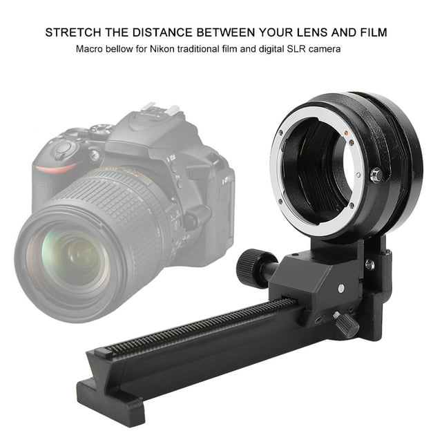 Macro Bellow, Portable Macro Bellows For F Mount Lens D2Xs D2Hs D2X D2H D1X D1H For Traditional Film And Digital Slr Cameras