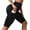 7# Black, variant on Yoga Shorts for Women 3D Cellulite Leggings Slim Move Cellulite Leggings Push-Up Sculpting Yoga Fitness Pants Workout Shorts Navy XL