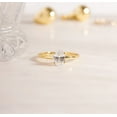 thumbnail image 4 of ArtpalaceByMitika Moissanite Oval Women Wedding Ring,Engagement Ring in (G-H, I2-I3), 14K Yellow Gold Plated, Promise Ring, 4 of 5