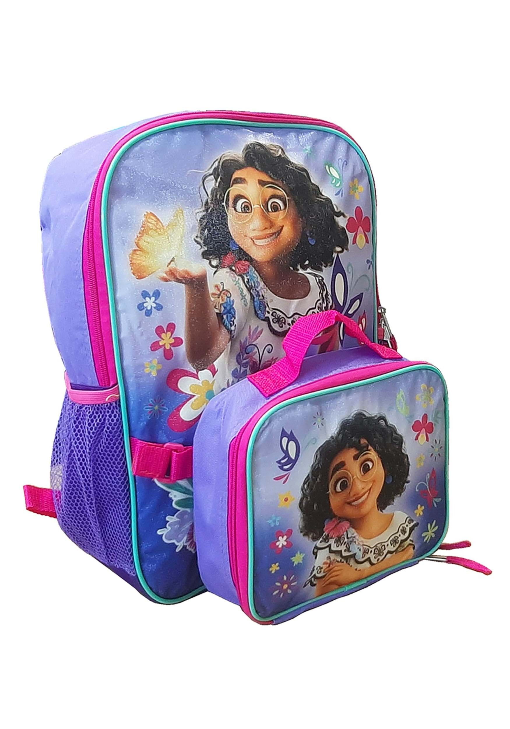 Disney Encanto Mirabel Backpack with Lunch Bag for Ages 6 and up
