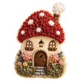 thumbnail image 2 of HomelyJoy 3D Fabric Poke Art Kit Whimsical Village Cottage DIY Craft Set No Sew Poke in Art Crafts for Adults Beginners Handmade Cottagecore Decor, 1 pc, 2 of 5