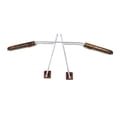 thumbnail image 1 of Perchero para asiento de vehículo, perchero para ropa, perchero telescópico para ropa. Grano de madera, 1 of 9