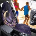 thumbnail image 3 of Uorisanigo Purple Butterfly Car Seat Towel Cover Waterproof Front Car Seat Covers Universal Bucket Towel Seat Covers for Cars, SUV and Trucks, Sweatproof & Non-Slip, 3 of 6