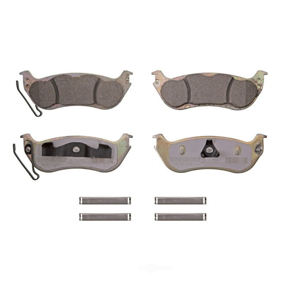 Disc Brake Pad Set Fits select: 2005-2007 FORD EXPLORER, 2007-2008 FORD EXPLORER SPORT TRAC