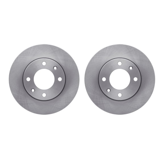 Dynamic Friction Company Rear Brake Rotors 6002-28005