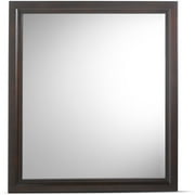 Canopy Rectangular Mirror, Mahogany finish