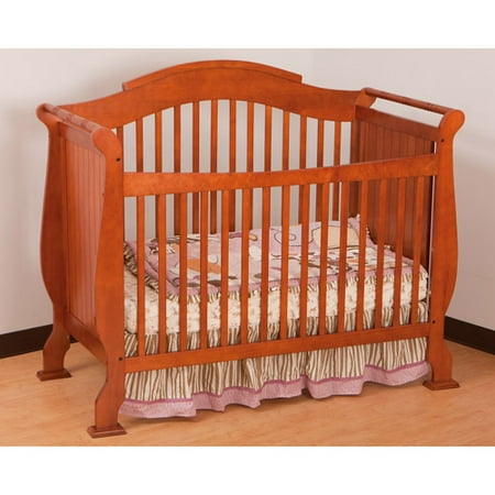 Storkcraft Valentia Fixed Side Convertible Crib in Cognac