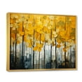 thumbnail image 2 of Designart "Forest Yellow Wood composition I" Modern Floater Framed Wall Decor, 2 of 7