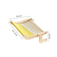 thumbnail image 4 of Adjustable Cat Window Perch Hammock with Wooden Board and Cotton Linen Fabric for Multiple Scenarios, 4 of 7