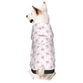 thumbnail image 5 of Uemuo Animal Pink Color Paw for Winter Dog Hoodie Sweatshirts with Pockets Warm Dog Clothes for Small Dogs Chihuahua-X-Small, 5 of 8