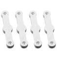 thumbnail image 1 of Hebilla De Pantalla De Ventana, 4 Uds., Cortinas Autoadhesivas Magnéticas Con Imán Potente, Clips De Cortinas De Puerta Diy Blancos Para Uso Doméstico, Cocina Y Oficina Muyoka Hogar, 1 of 7