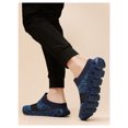 thumbnail image 3 of Men's Backless Slip‑on Mule Walking Shoes, Knit Mesh Casual Slide Footwear With Segmented Grooved Outsole for Daily Leisure, 3 of 7