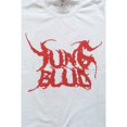 thumbnail image 3 of Yungblud - Camiseta Deadhappy Estampado en Espalda de Algodón para Mujer (Blanco), 3 of 3