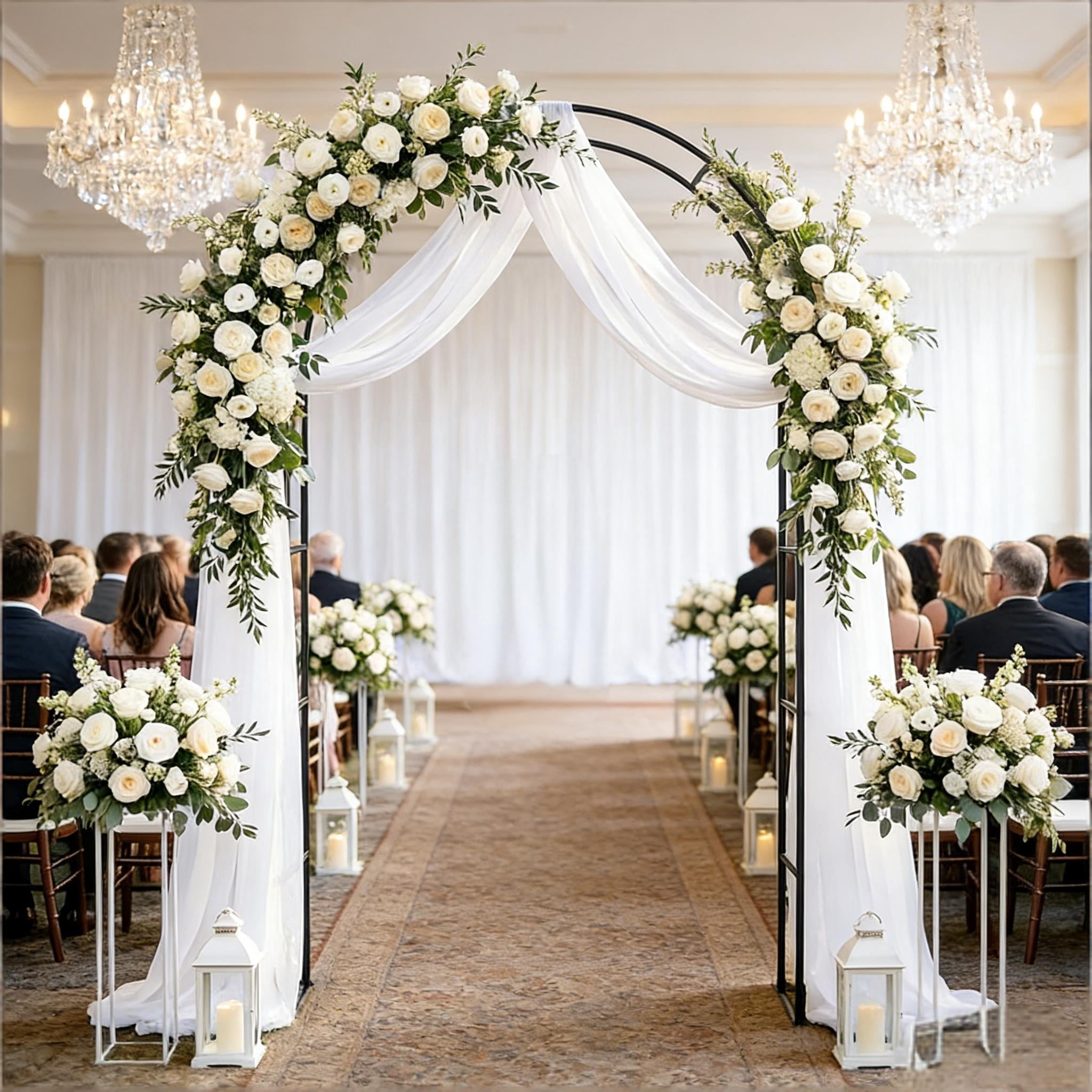 Outdoor Arbor Trellis, Wedding Arch Stand Garden Arch