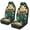 Frog, variant on Uorisanigo Frog Car Seat Covers Elastic Fabrics Waterproof Car Seat Cover Easy to Install Auto Interior Accessories 2 Pcs Set for SUV, Vans,Sedan,Truck