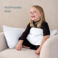 thumbnail image 3 of Bare Home Pillowcase Set - Premium 1800 Collection - Double Brushed - Ultra Soft - Toddler Size, White, 2 Count, 3 of 7