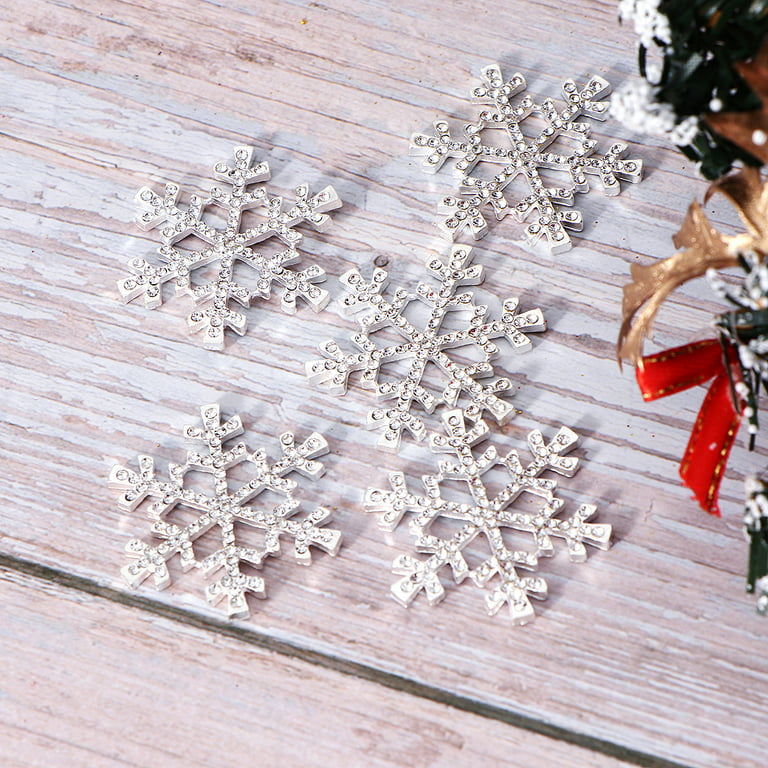 24mm, Rhinestone Snowflakes, Flatback Embellishments, Snowflake Buttons,  Christmas Embellishments, Crystal Snowflakes, Snowflake Embellishments, DIY  Crafts, 1 PC - Jennifer's Goodies Galore