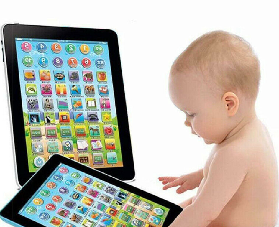 Pink MINIKID Kids Learning Tablet 8 in 1 Toddler English Language Educational Tablets Baby Early Education ABC Toys Children Study Learning Machine for Girls Boys Birthday Gift【US Fast Shipment】 