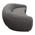 thumbnail image 6 of Diamond Sofa Pascal Sofa in Charcoal Boucle Textured Fabric PASCALSOCC, 6 of 7