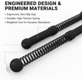 thumbnail image 2 of Cordless Battle Ropes, Cordless Ropeless Battle Ropes for Home Gym, Portable Weighted Workout Rope for Men & Women Workouts Home and Travel Exercise, 2 of 8