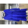 thumbnail image 5 of HA-EMORE Women Summer Dress Wrap Fit and Flare Dress Lantern Sleeve Layered Mini Dress Royal V Neck Long Puff Sleeve Loose Ruffle Dress Flowy Swing Solid Tiered Short Dress, 5 of 6
