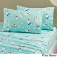 thumbnail image 5 of Stratton Collection Printed 100% Cotton Flannel Sheets By Home Fashion Designs, 5 of 5