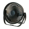 thumbnail image 2 of Boovnll Desktop Fan Quiet Brushless Turbine, Mini Fan, Wall Mounted Usb 3-In-1 Portable Small Fan, 2 of 8