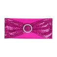thumbnail image 5 of Upgraded Bow Chair Decoration Ties Bow Stretch Floating Decorative Tape For Many Holiday Party Decorations Chair Cover Not Included H, 5 of 6