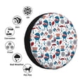 thumbnail image 4 of Balery Fourth Of July Party Cubiertas para Neumáticos - Protector Resistente para Neumáticos de Camioneta, SUV, Remolque, Camper y RV-14 inch, 4 of 6