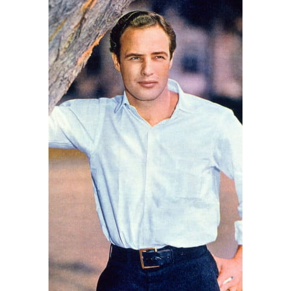 Marlon Brando Hunky Color 24x36 Poster