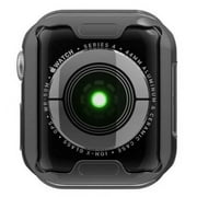 Case For Apple Watch Series 6 (44mm) / SE 3 & 2 & 1 (44mm) / Series 5 (44mm) / Series 4 (44mm) - SuperGuardZ TPU Shockproof Protective Guard Shield Cover Armor [Black]